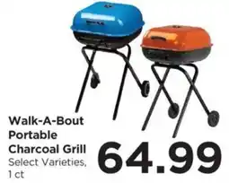 Food 4 Less Walk-A-Bout Portable Charcoal Grill offer