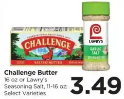 Food 4 Less Challenge Butter or Lawry's Seasoning Salt offer