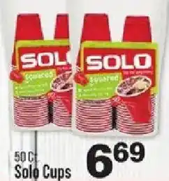 IGA Solo cups offer