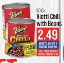 IGA Vietti chili with beans offer