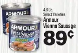 IGA Armour vienna sausage offer