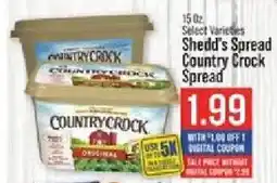 IGA Shedd's Spread Country Crock Spread offer