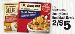 IGA Jimmy Dean Breakfast Bowls offer