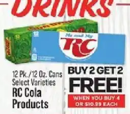 IGA Rc cola products offer