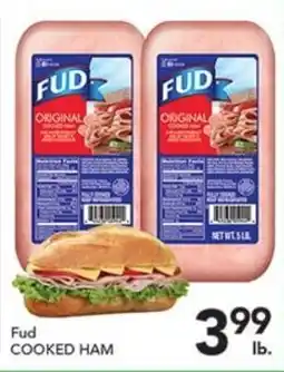Pete's Fresh Market Fud cooked ham offer