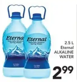 Pete's Fresh Market Eternal alkaline water offer
