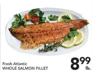 Pete's Fresh Market Fresh Atlantic Whole Salmon Fillet offer