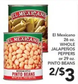 Pete's Fresh Market El Mexicano pinto beans offer