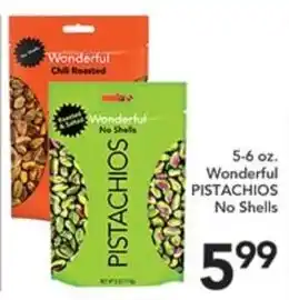 Pete's Fresh Market Wonderful pistachios offer