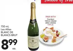 Pete's Fresh Market Les Allies Blanc De Blancs Brut offer