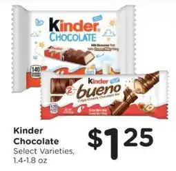 Food 4 Less Kinder Chocolate offer