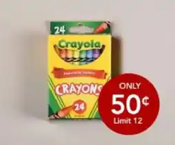 Office Depot Crayola crayons offer
