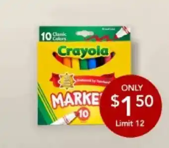 Crayola markers