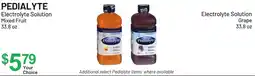 Health Mart Pedialyte electrolyte solution offer