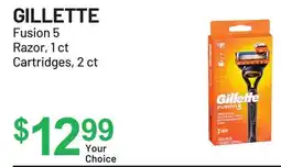 Health Mart Gillette fusion 5 razor offer