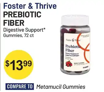Foster & Thrive prebiotic fiber