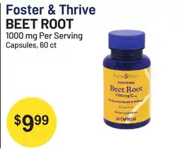 Health Mart Foster & Thrive Beet Root offer