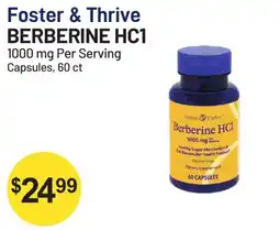 Health Mart Foster & Thrive Berberine HCl offer