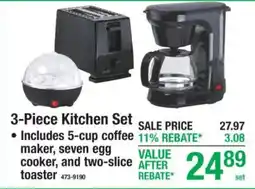 Menards 3-Piece Kitchen Set offer