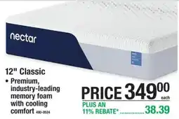 Menards Nectar 12" Classic offer