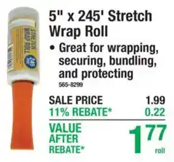 Menards Stretch Wrap Roll offer