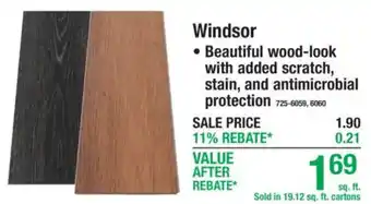 Menards Windsor offer