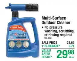 Menards Xtreme Reach wet & forget outdoor multi-surface outdoor cleaner offer