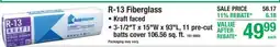 Menards Knauf R-13 Fiberglass offer