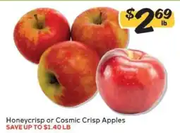 Winn Dixie Honeycrisp or Cosmic Crisp Apples offer