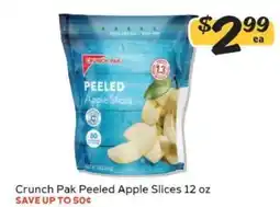 Winn Dixie Crunch Pak Peeled Apple Slices offer