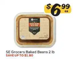 Winn Dixie SE Grocers Baked Beans 2 lb offer