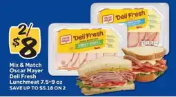 Winn Dixie Oscar Mayer Deli Fresh Lunchmeat offer
