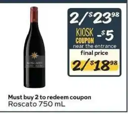Winn Dixie Roscato 750 mL offer