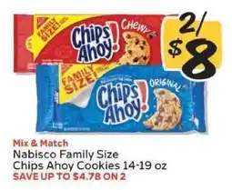 Winn Dixie Nabisco Family Size Chips Ahoy Cookies offer