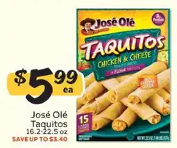 Winn Dixie Jose Ole' Taquitos offer