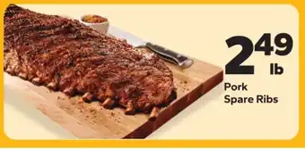Save a Lot Pork Spare Ribs offer
