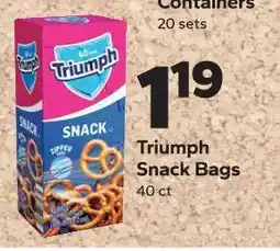 Save a Lot Triumph Snack Bags offer