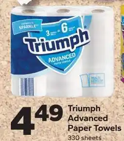 Save a Lot Triumph Advanced Paper Towels offer