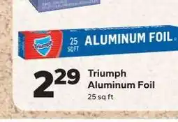 Save a Lot Triumph Aluminum Foil offer