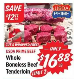 Rouses USDA PRIME BEEF offer