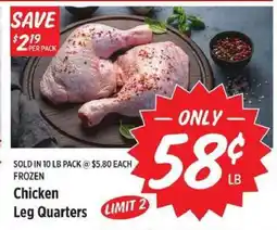 Rouses Chicken Leg Quarters offer