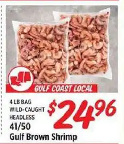 Rouses Gulf Brown Shrimp offer