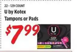 Rouses U by Kotex offer