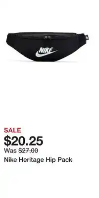 Kohl's Nike Heritage Hip Pack offer