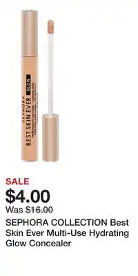 Kohl's SEPHORA COLLECTION Best Skin Ever Multi-Use Hydrating Glow Concealer offer