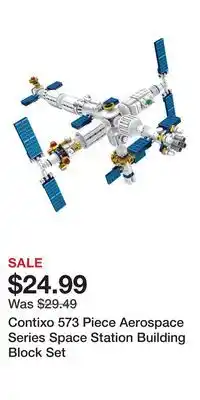 Kohl's Contixo 573 Piece Aerospace Series Space Station Building Block Set offer