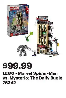 Best Buy LEGO - Marvel Spider-Man vs. Mysterio: The Daily Bugle 76342 offer