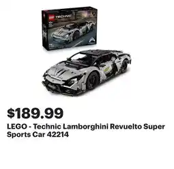 Best Buy LEGO - Technic Lamborghini Revuelto Super Sports Car 42214 offer