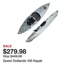 Dick's Sporting Goods Quest Outlands 100 Kayak offer
