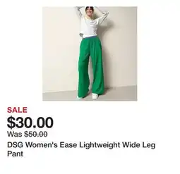 Dick's Sporting Goods DSG Women's Ease Lightweight Wide Leg Pant offer